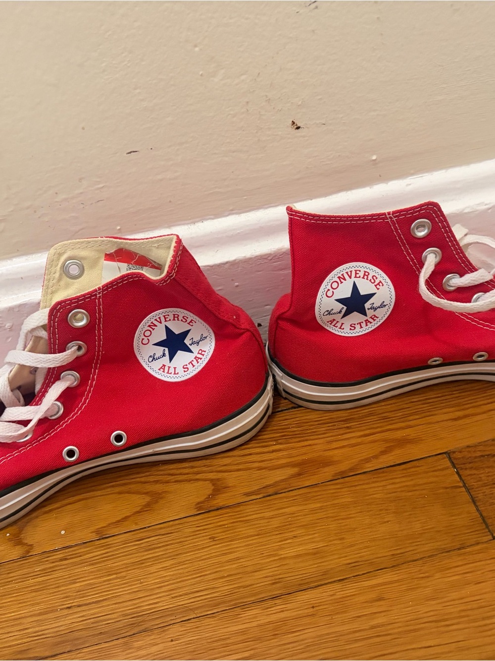 Converse Kids Red High Top Chuck Taylor Sneakers
